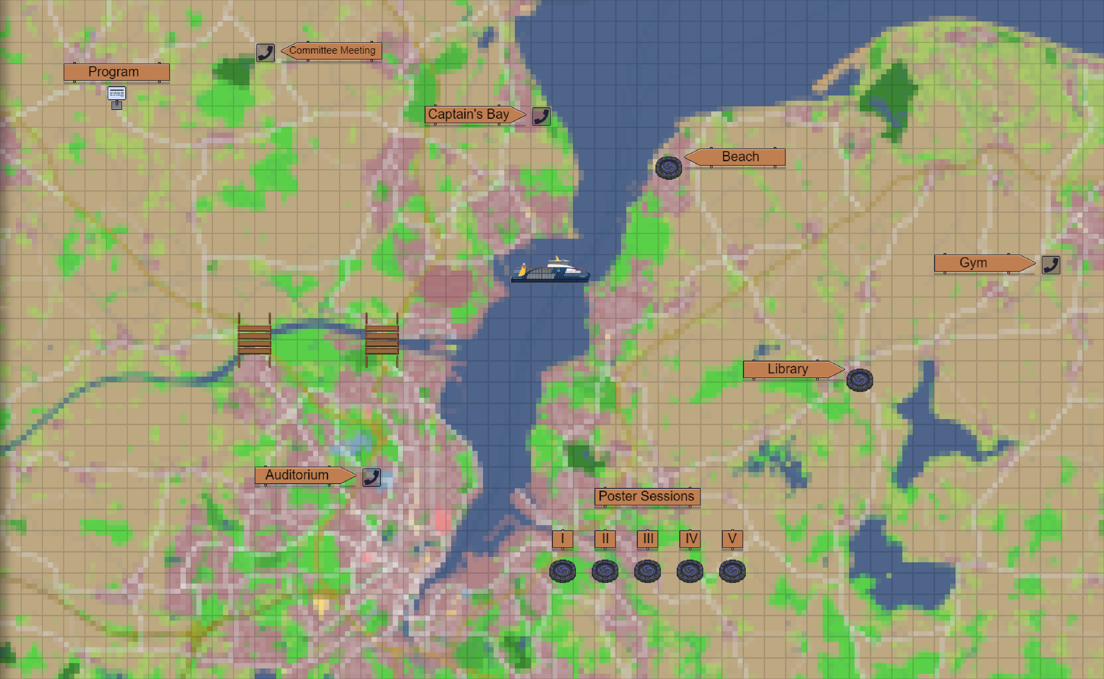 Main map